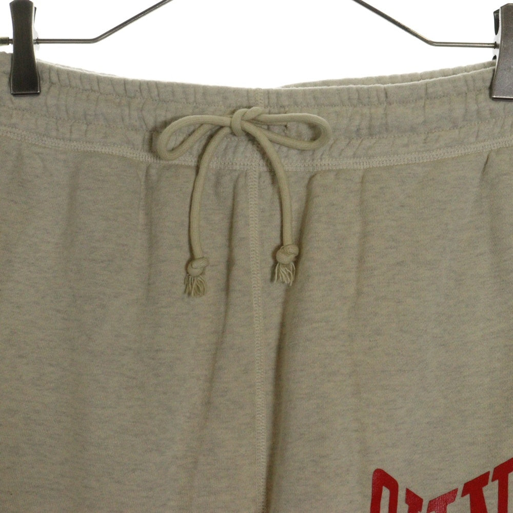 SAINT MICHAEL(セントマイケル) 24SS フロント SAINTプリント スウェット ハーフパンツ ベージュ WDS-O-ESS-24-Q4-WAF-02
