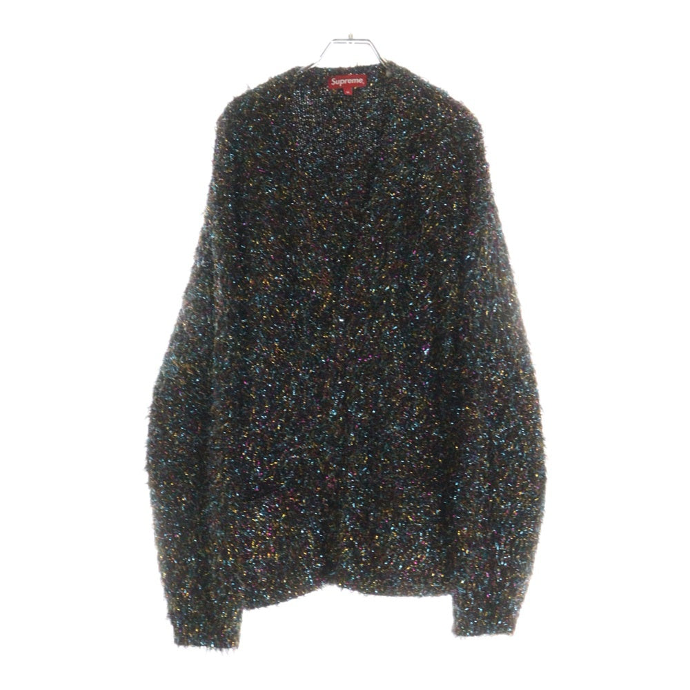SUPREME(シュプリーム) 23SS Sparkle Cardigan スパークル ニット カーディガン ラメ マルチカラー
