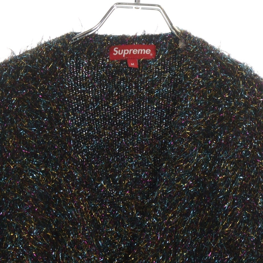 SUPREME(シュプリーム) 23SS Sparkle Cardigan スパークル ニット カーディガン ラメ マルチカラー