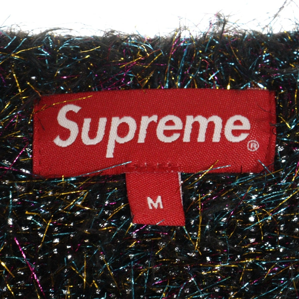SUPREME(シュプリーム) 23SS Sparkle Cardigan スパークル ニット カーディガン ラメ マルチカラー