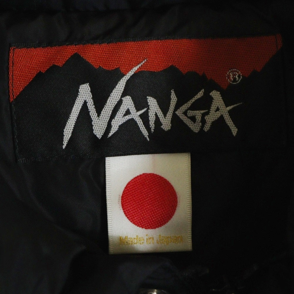 NANGA(ナンガ) ×BEAVER CLASSIC DOWN JACKET ビーバー別注 クラシック ダウンジャケット ブラック 8522027