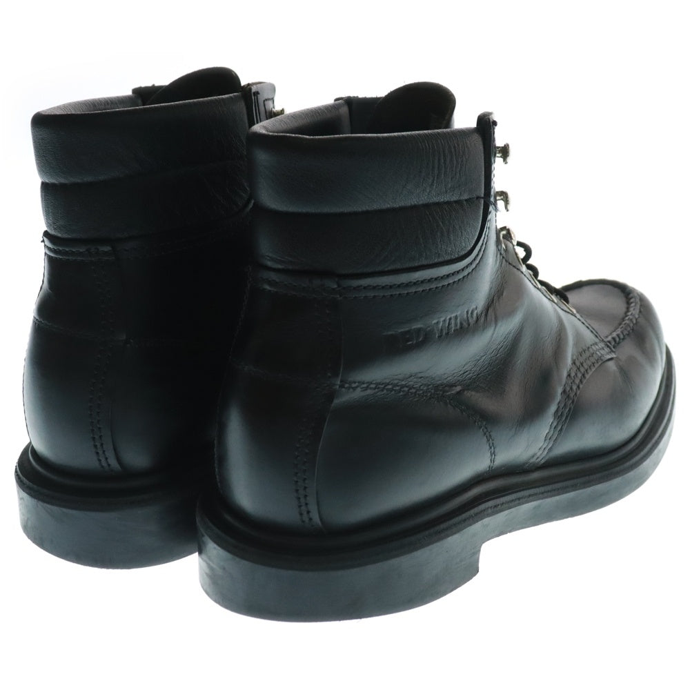 RED WING(レッド ウイング) SuperSole 6-inch Moc スーパーソール 6インチモック レザー レースアップ ブーツ ブラック US8/26.0cm 8133