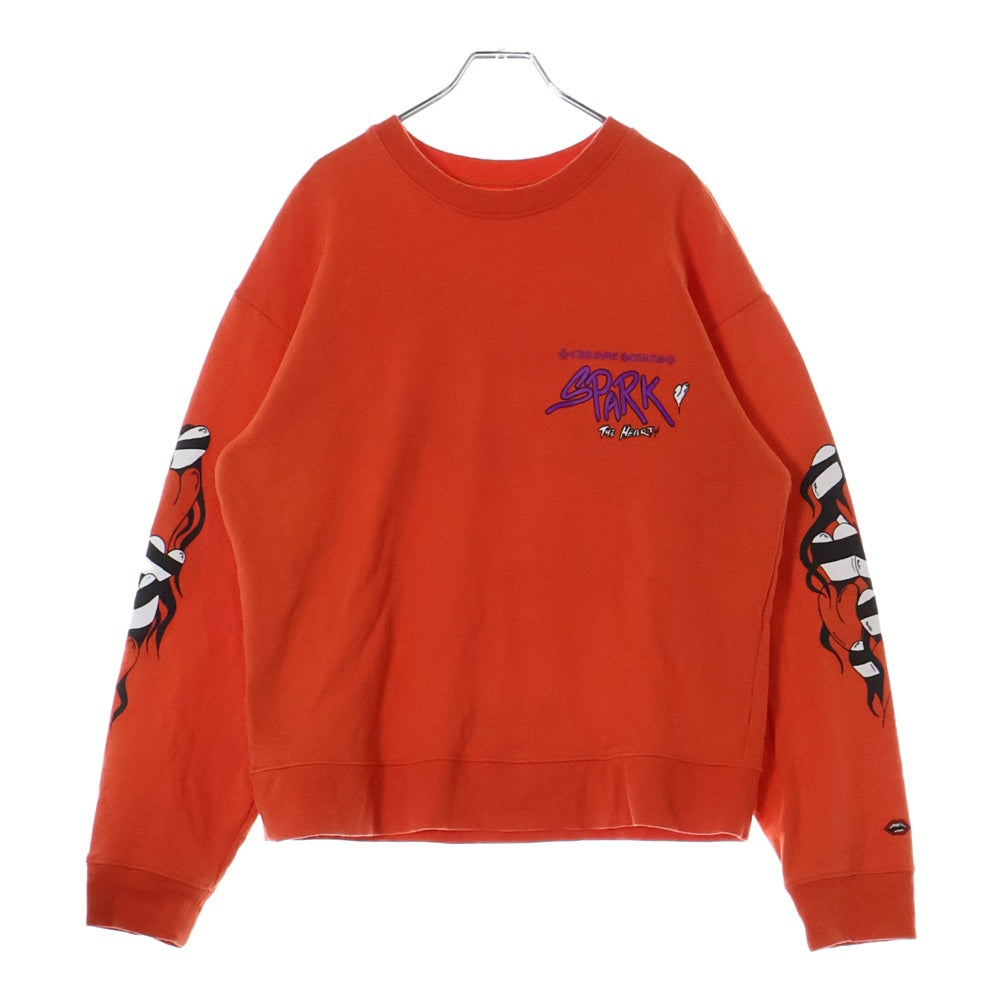 美品✨ クロムハーツ マッティボーイ スパークザハート スウェット CHROME HEARTS(クロムハーツ) 23SS ×MATTY BOY SPARK THE HEART