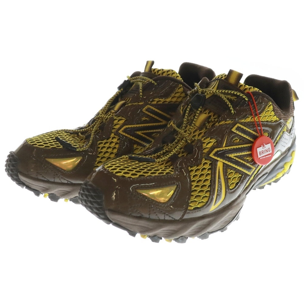 New Balance(ニューバランス) ×Amine 610 The Mooz アミーネ ザ ムーズ ローカットスニーカー イエロー/ブラウン US9.5/27.5cm ML610TAM