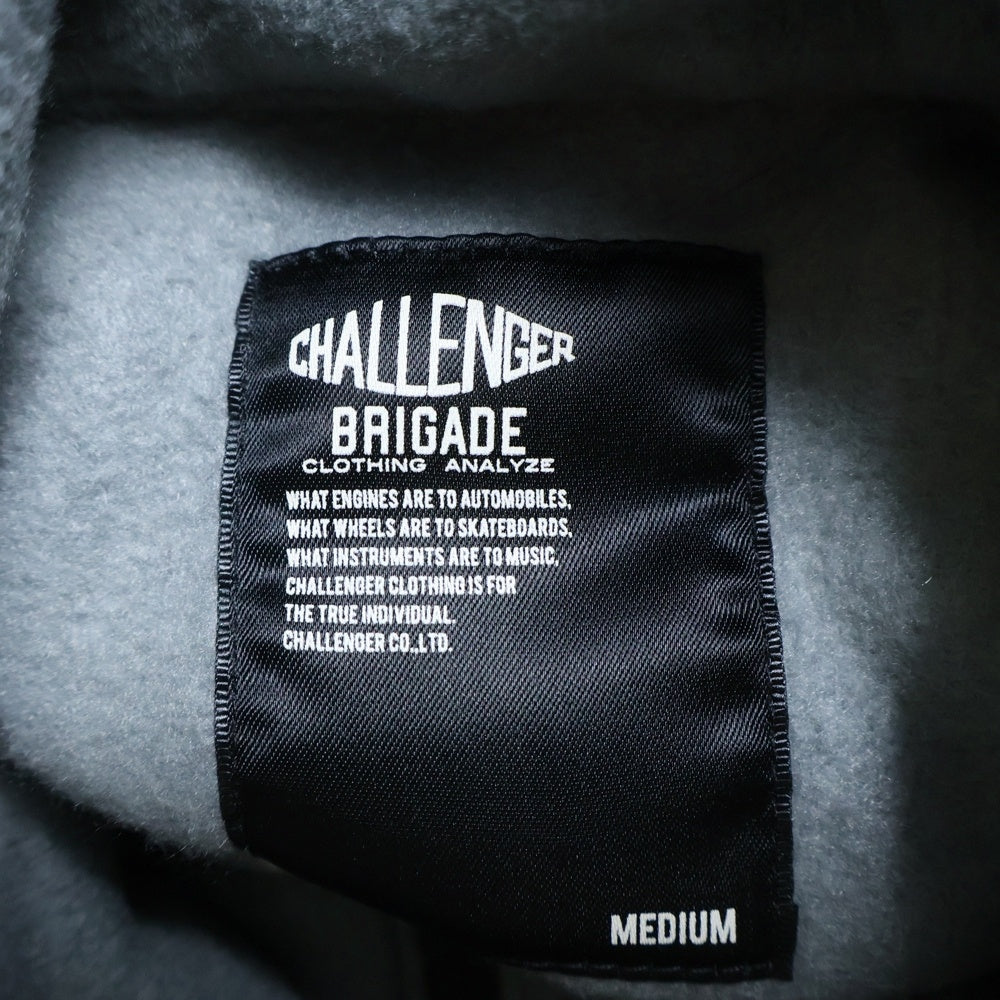 CHALLENGER(チャレンジャー) 23AW BANDANA FIELD JACKET バンダナ フィールドジャケット フリースジャケット ブラック/グレー CLG-JK 023-007