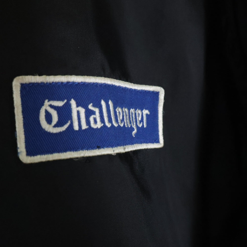 CHALLENGER(チャレンジャー) 23SS LOGO COACH JACKET ナイロン コーチジャケット バックプリント CLG-JK 023-004 ブラック