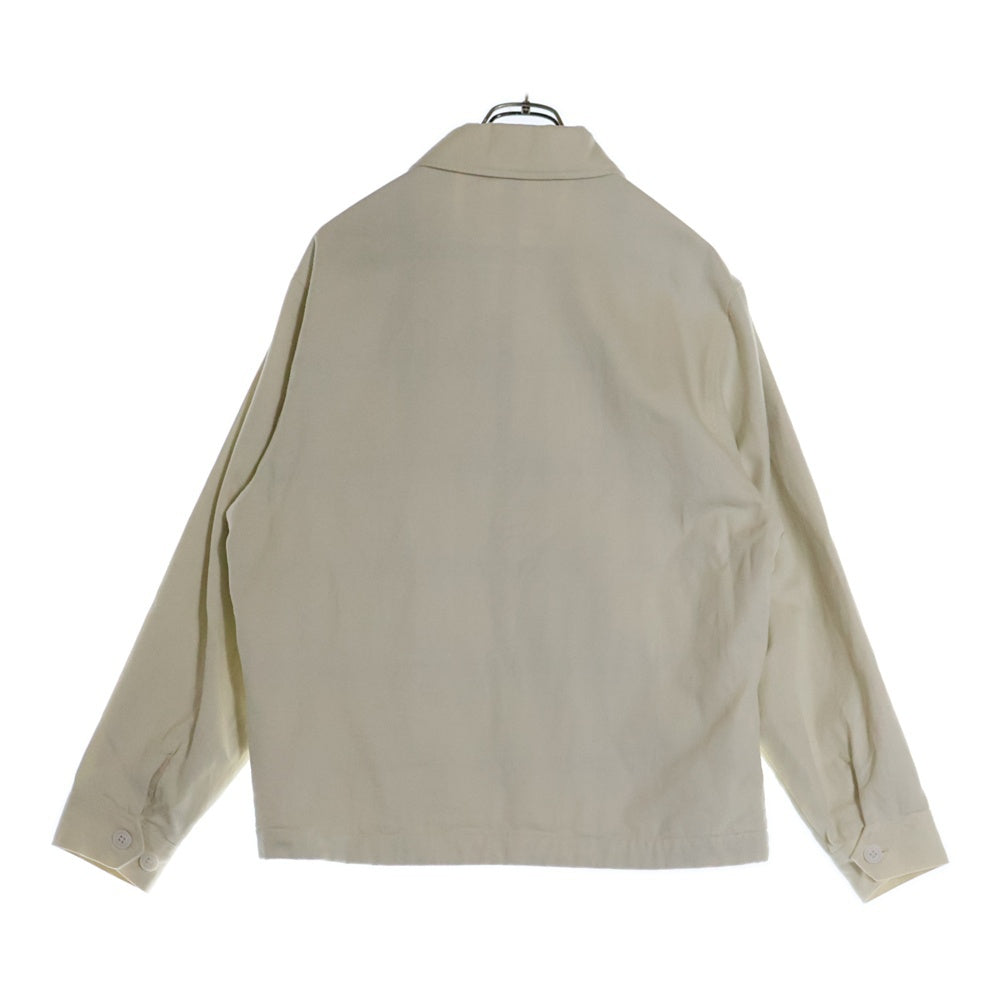 CHALLENGER(チャレンジャー) 24AW UTILITY WORK JACKET ユーティリティ ワークジャケット ロゴ刺? ホワイト CLG-JK 024-013
