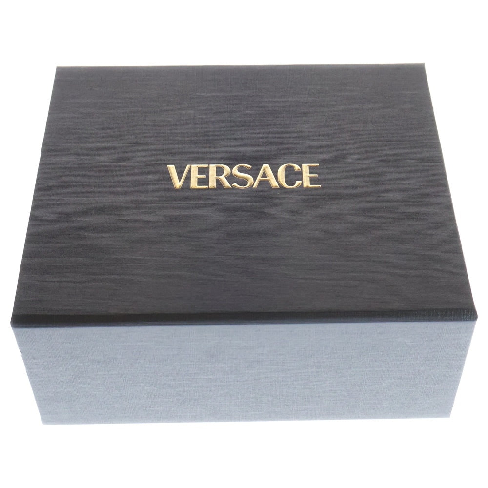 VERSACE(ヴェルサーチ) ウエストグレカライン メデューサロゴ入り ボクサーパンツ ネイビー
