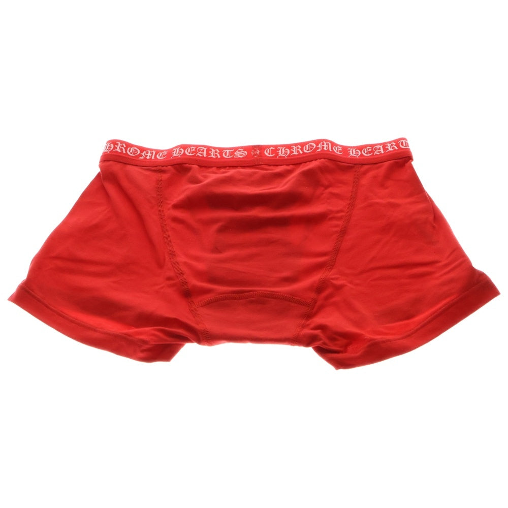 CHROME HEARTS(クロムハーツ) SHORT BOXER ホースシュー ボクサーパンツ レッド
