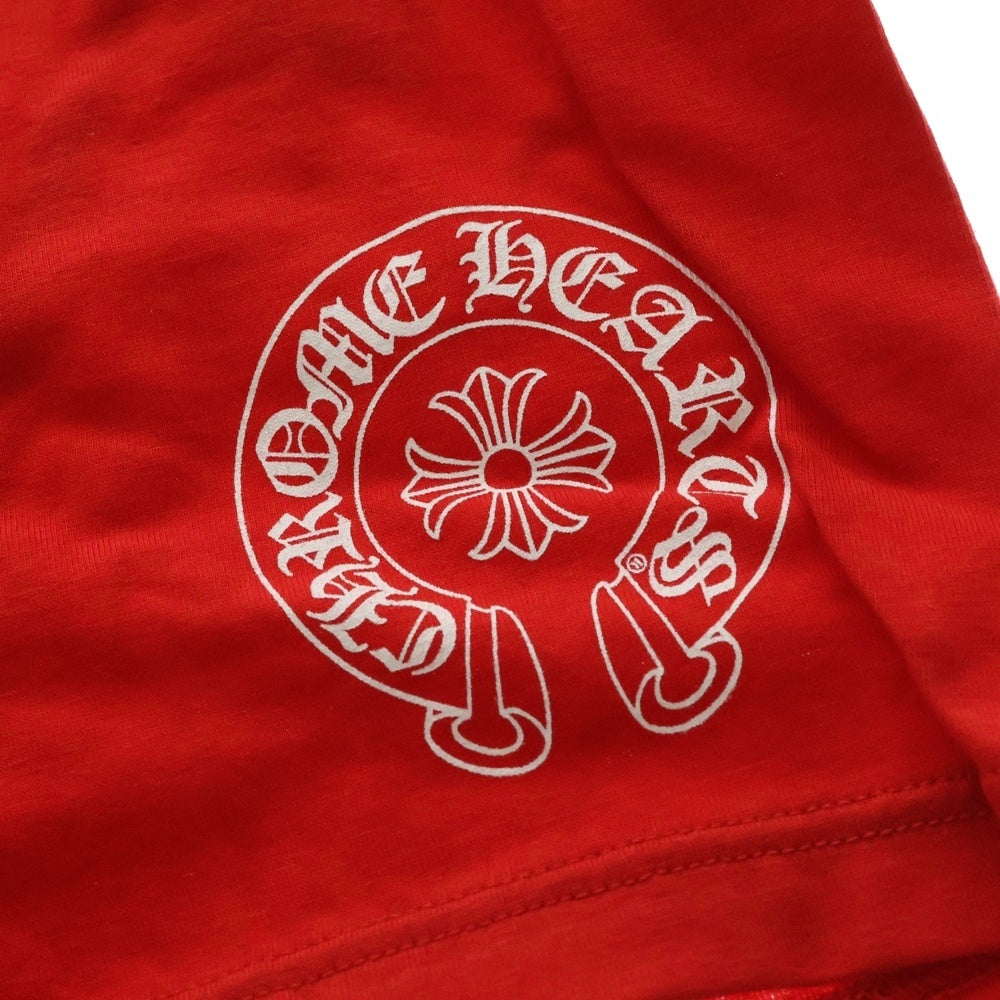 CHROME HEARTS(クロムハーツ) SHORT BOXER ホースシュー ボクサーパンツ レッド