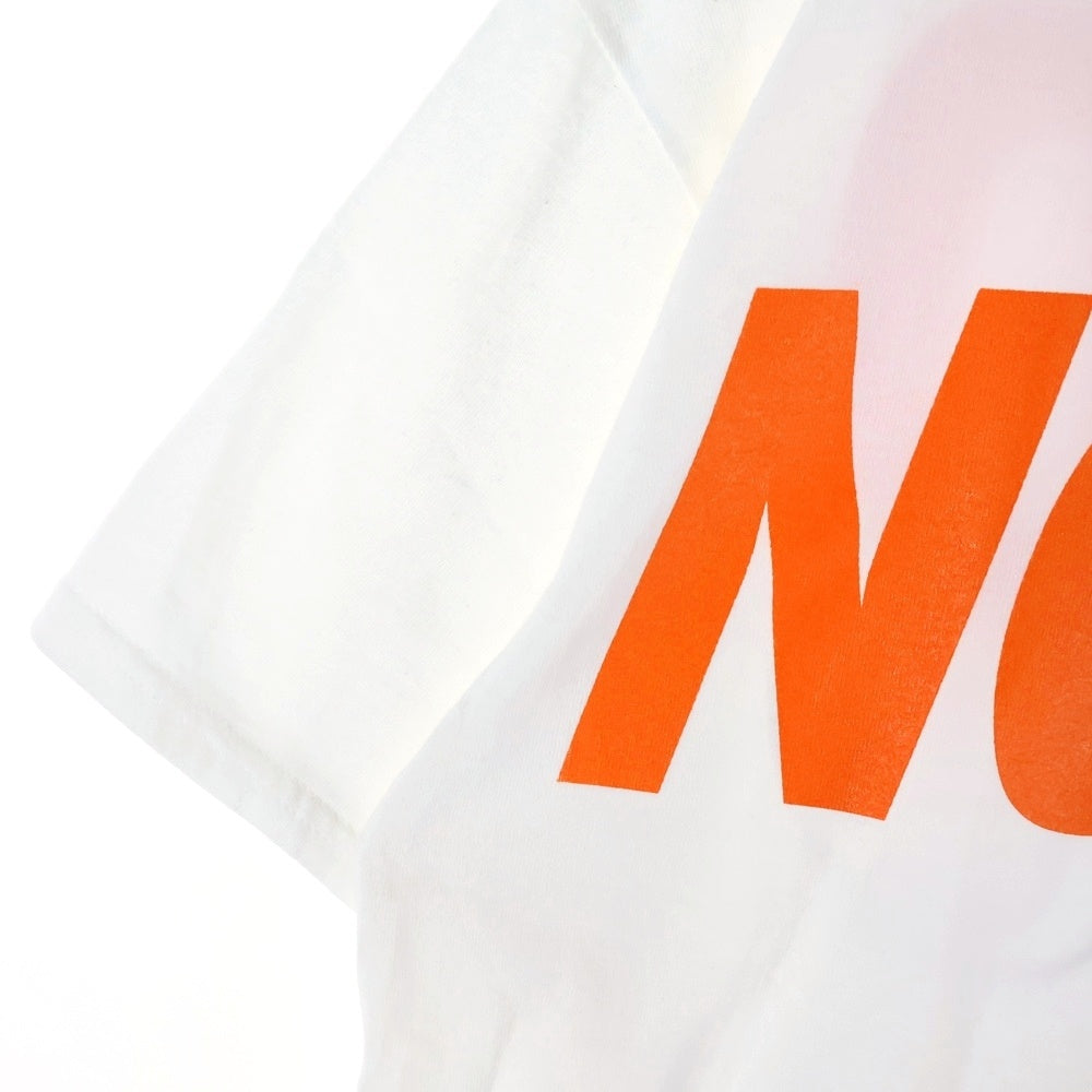 WIND AND SEA(ウィンダンシー) 今くるよ LOGO TEE フロントロゴプリント半袖Tシャツ クルーネックカットソー ホワイト WDS-NOW-01