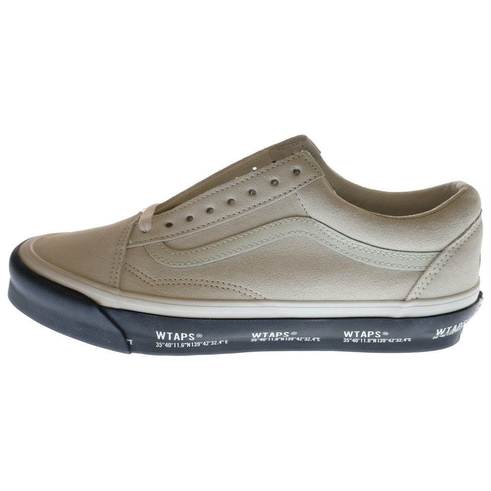 VANS(ヴァンズ) ×WTAPS OLD SKOOL LX ダブルタップス スウェード オールドスクール ローカットスニーカー ホワイト/ブラック