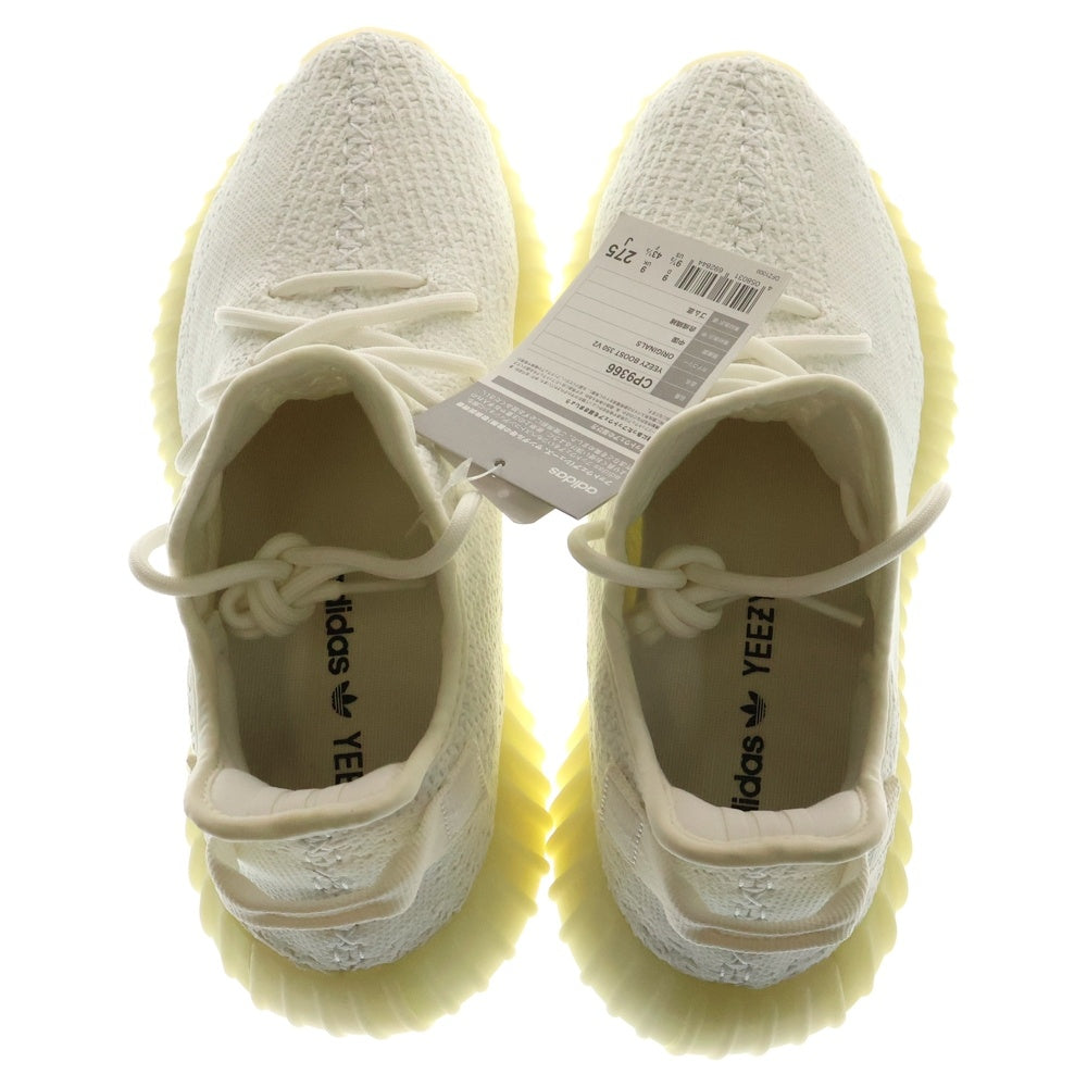 adidas(アディダス) YEEZY BOOST 350 V2 CREAM WHITE イージーブースト クリームホワイト ローカットスニーカー ホワイト US9.5/27.5cm CP9366
