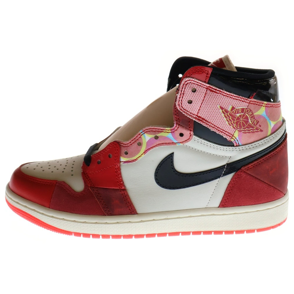 NIKE(ナイキ) AIR JORDAN 1 RETRO HIGH OG DV1748-601 エアジョーダン1 レトロハイ オリジンストーリー ハイカットスニーカー レッド/ホワイト US9/27.0cm