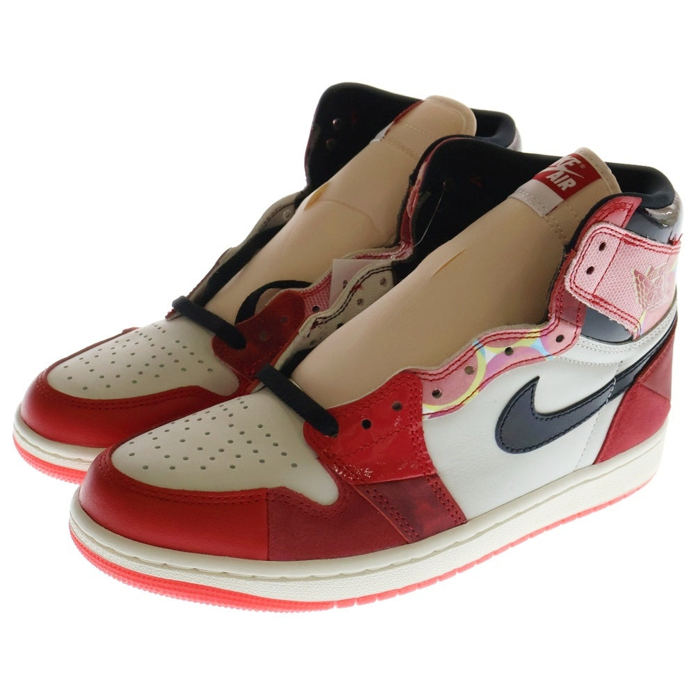 NIKE(ナイキ) AIR JORDAN 1 RETRO HIGH OG DV1748-601 エアジョーダン1 レトロハイ オリジンストーリー ハイカットスニーカー レッド/ホワイト US9/27.0cm
