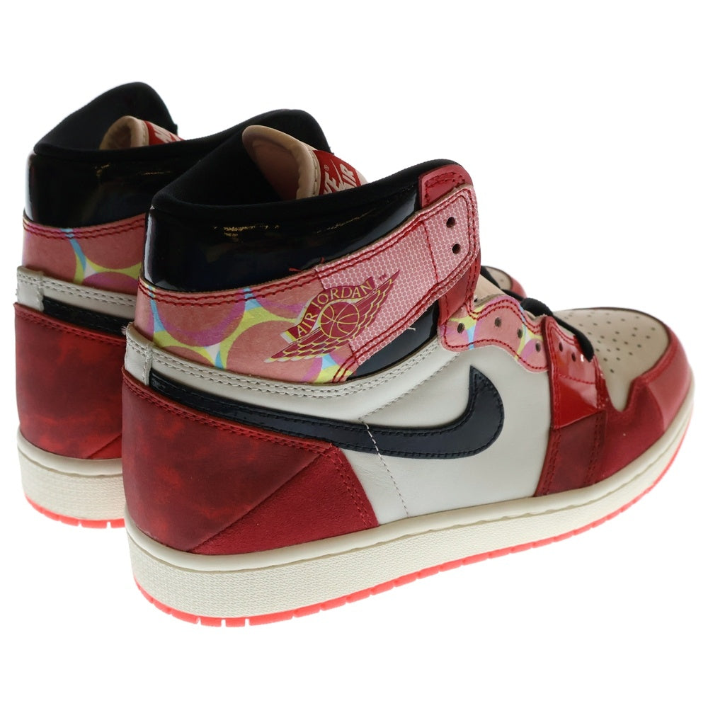 NIKE(ナイキ) AIR JORDAN 1 RETRO HIGH OG DV1748-601 エアジョーダン1 レトロハイ オリジンストーリー ハイカットスニーカー レッド/ホワイト US9/27.0cm