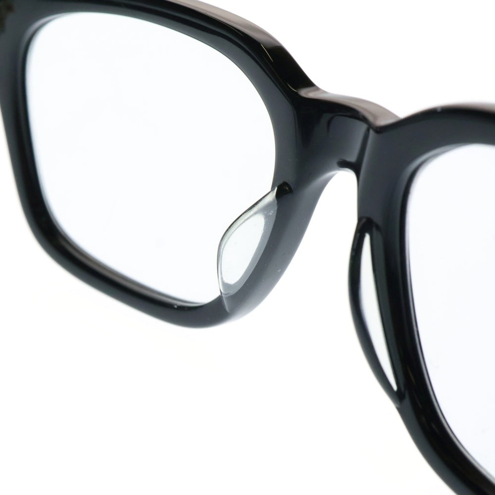 CHROME HEARTS(クロムハーツ) COX UCKER 18KGP CHクロステンプル ウェリントン サングラス アイウェア ブラック/ゴールド