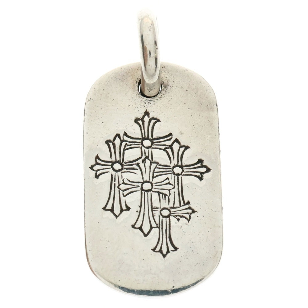 CHROME HEARTS(クロムハーツ) D TAG SML スモールドッグタグ スモールドッグタグネックレストップ シルバー
