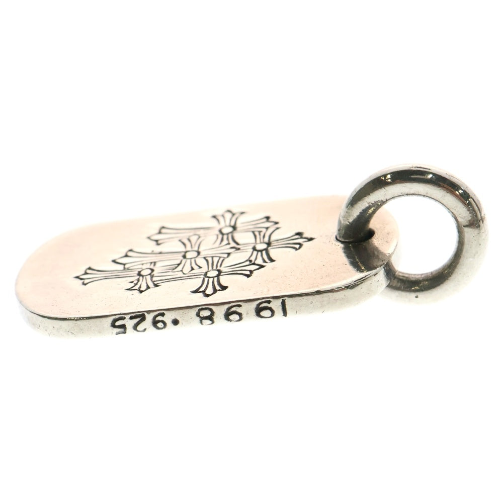 CHROME HEARTS(クロムハーツ) D TAG SML スモールドッグタグ スモールドッグタグネックレストップ シルバー