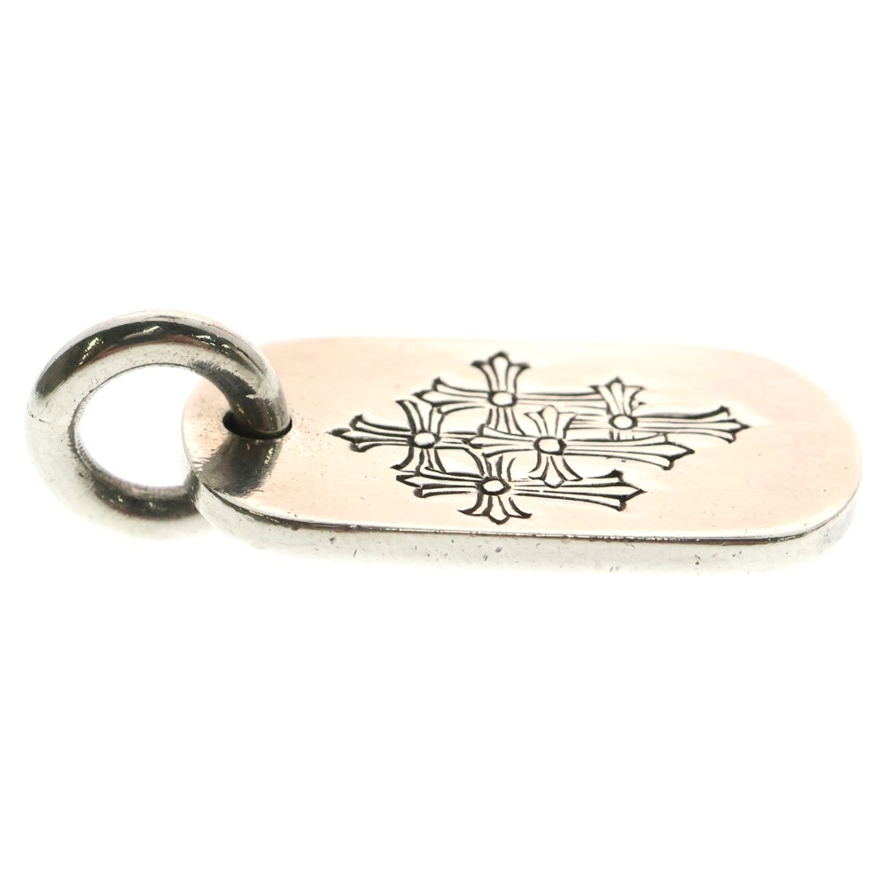 CHROME HEARTS(クロムハーツ) D TAG SML スモールドッグタグ スモールドッグタグネックレストップ シルバー