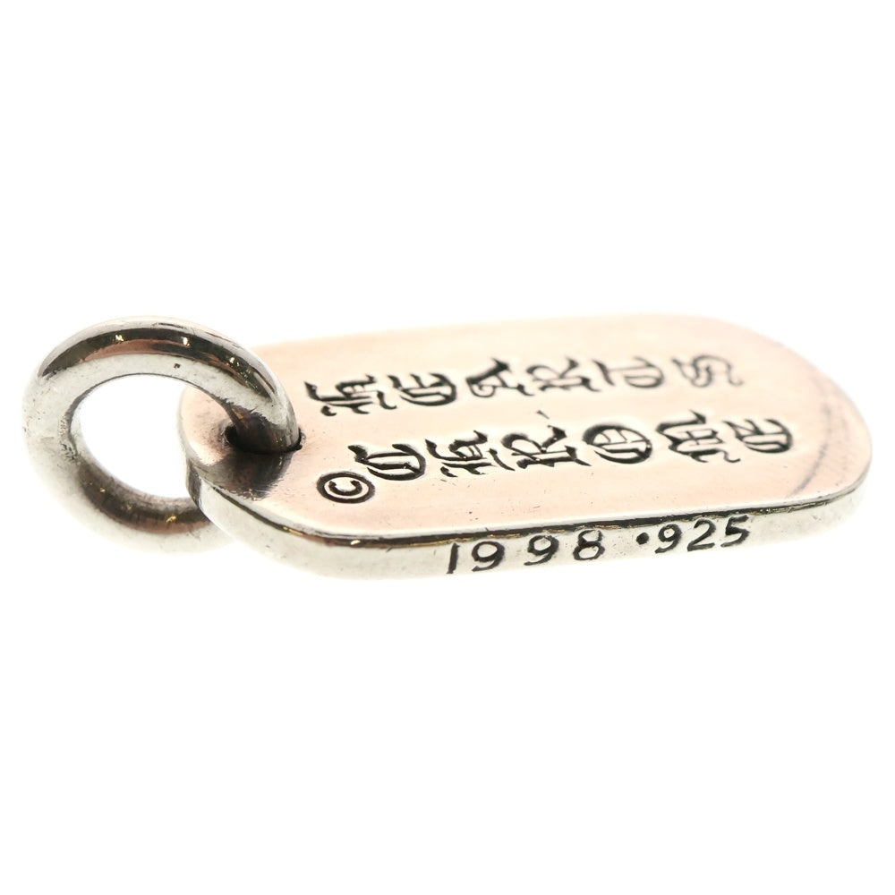 CHROME HEARTS(クロムハーツ) D TAG SML スモールドッグタグ スモールドッグタグネックレストップ シルバー