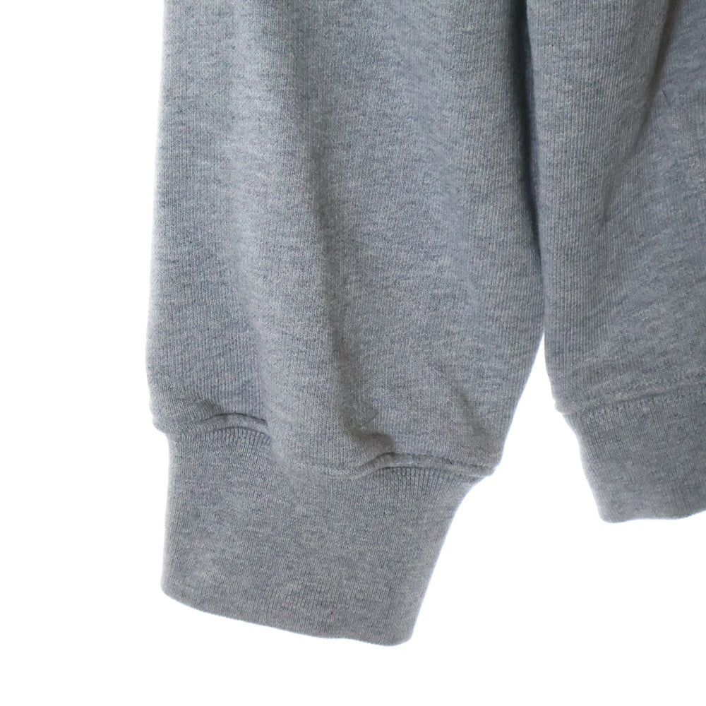 VETEMENTS(ヴェトモン) MY NAME IS VETEMENTS ZIP UP HOODIE マイネームイズヴェトモン ジップアップパーカー グレー UE52TR420G