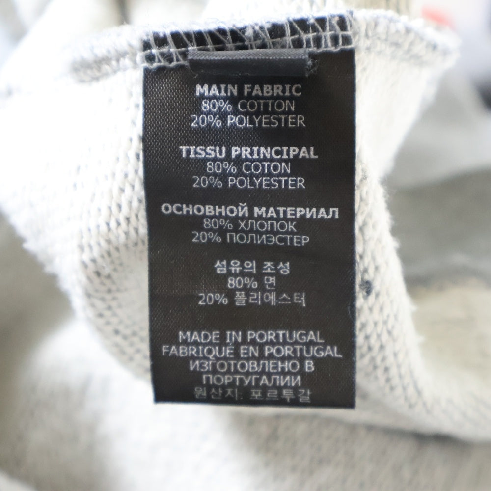 VETEMENTS(ヴェトモン) MY NAME IS VETEMENTS ZIP UP HOODIE マイネームイズヴェトモン ジップアップパーカー グレー UE52TR420G