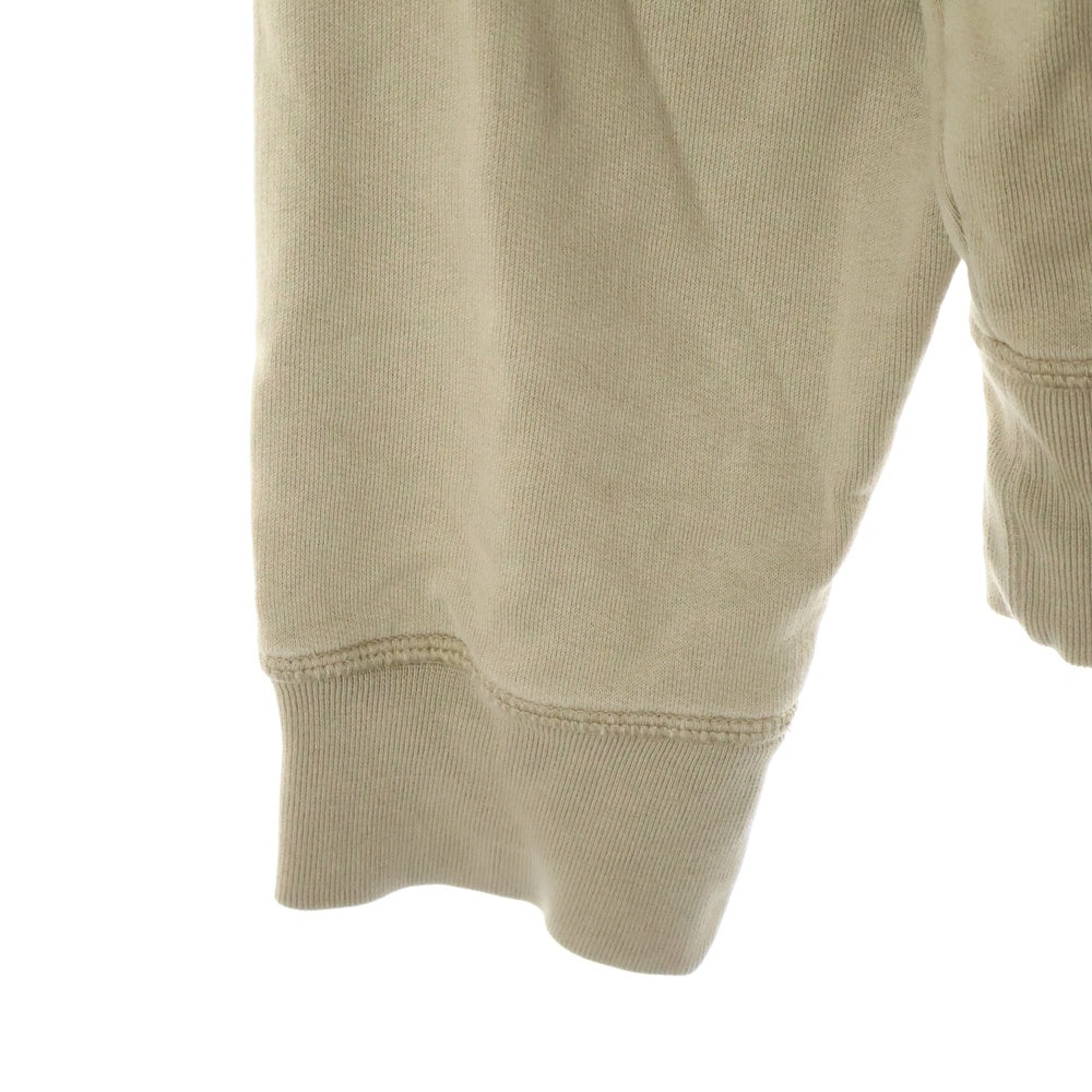 DSQUARED2(ディースクエアード) 22AW シニールロゴワッペン付き プルオーバーパーカー ベージュ S74GU0644