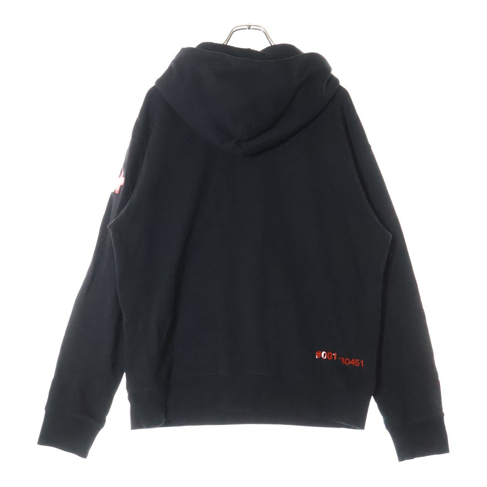 MONCLER GRENOBLE(モンクレールグルノーブル) 22AW MAGLIA CON CAPPUCCIO プルオーバーパーカー ブラック H20978G00025