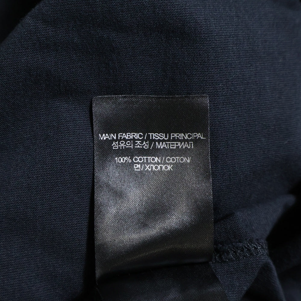 VETEMENTS(ヴェトモン) 24SS ANARCHY アナーキープリント 半袖Tシャツ クルーネックカットソー ブラック UE64TR990BN