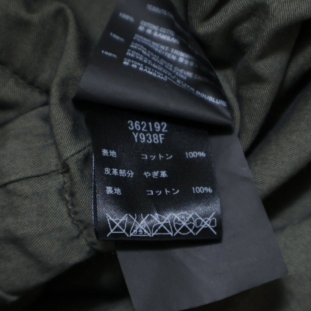 SAINT LAURENT PARIS(サンローランパリ) スタッズ ミリタリージャケット 362192 Y938F カーキ