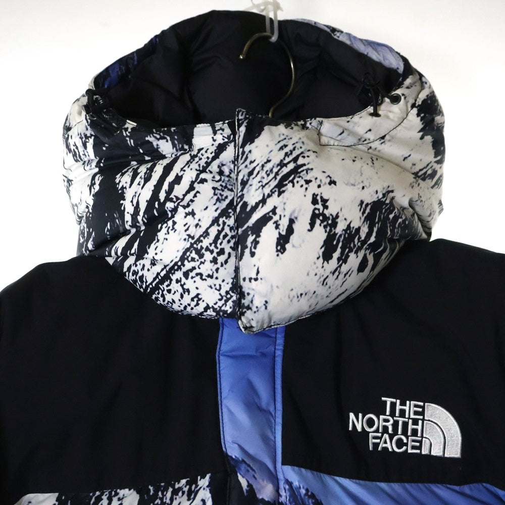 SUPREME(シュプリーム) 17AW ×THE NORTH FACE MOUNTAIN BALTORO JACKET ザノースフェイス マウンテンバルトロ ナイロンダウンジャケット 雪山 ND91701I ブルー/ホワイト
