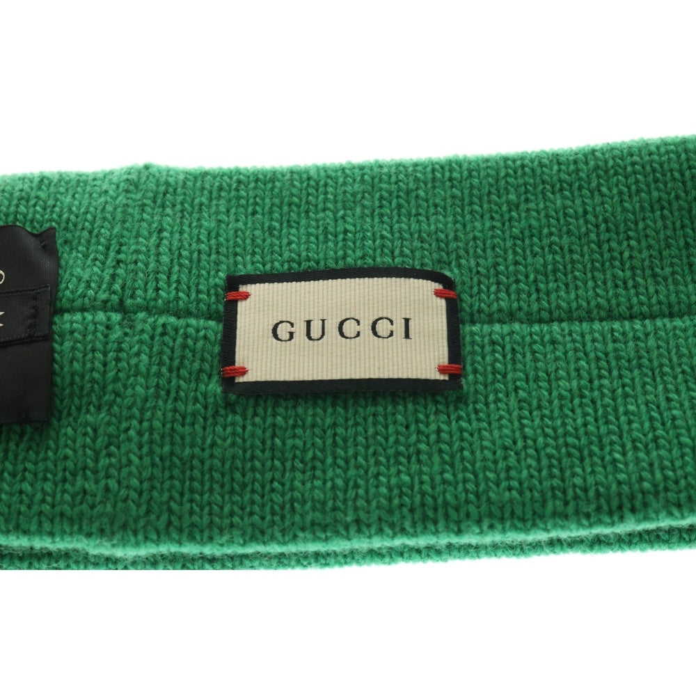 GUCCI(グッチ) GG インターロッキング シェリー ヘアバンド グリーン