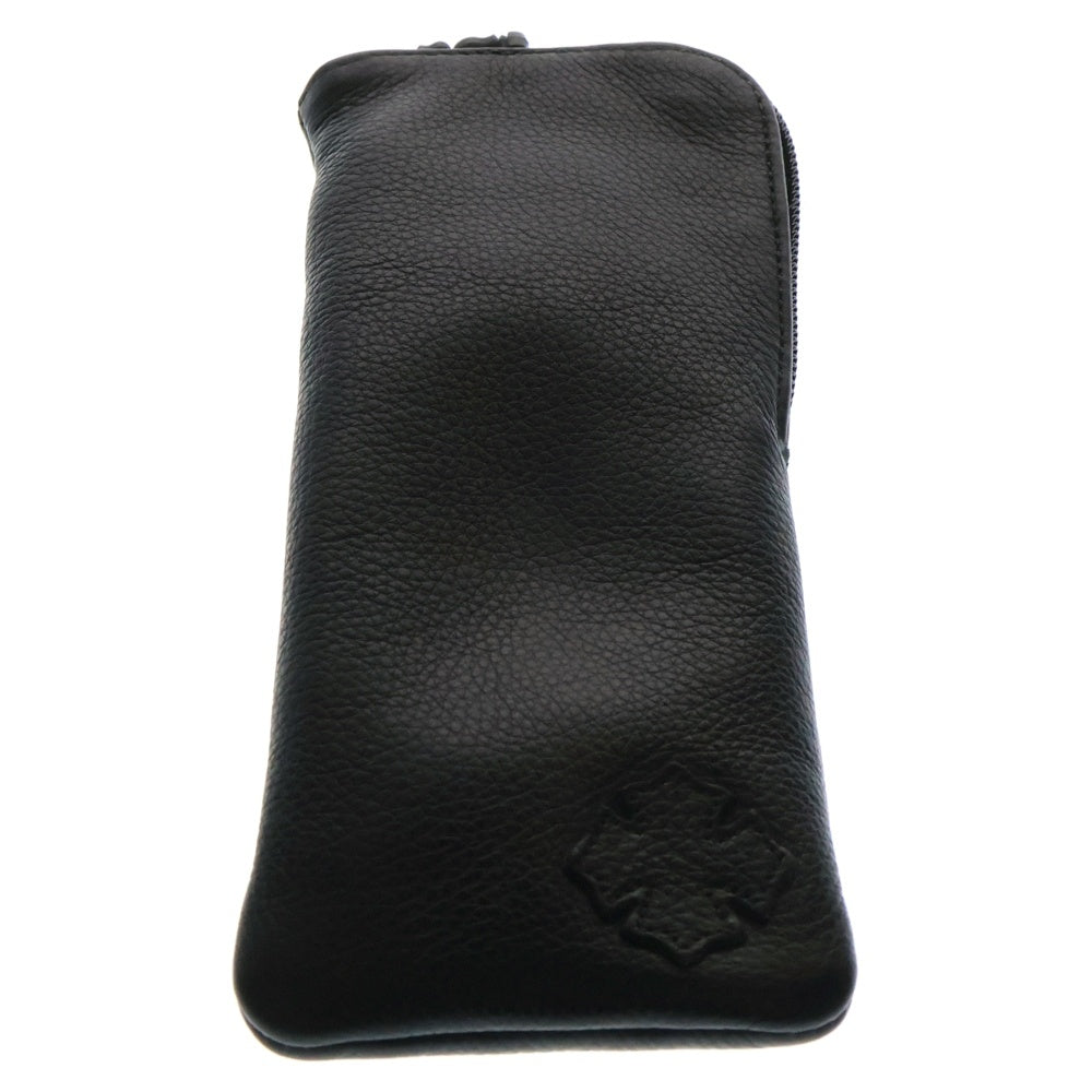 CHROME HEARTS(クロムハーツ) MCRYS-GP-P OVARYEASY ラウンド型 サイドフローラルクロス ラウンド型 サングラス ゴールド/グリーン