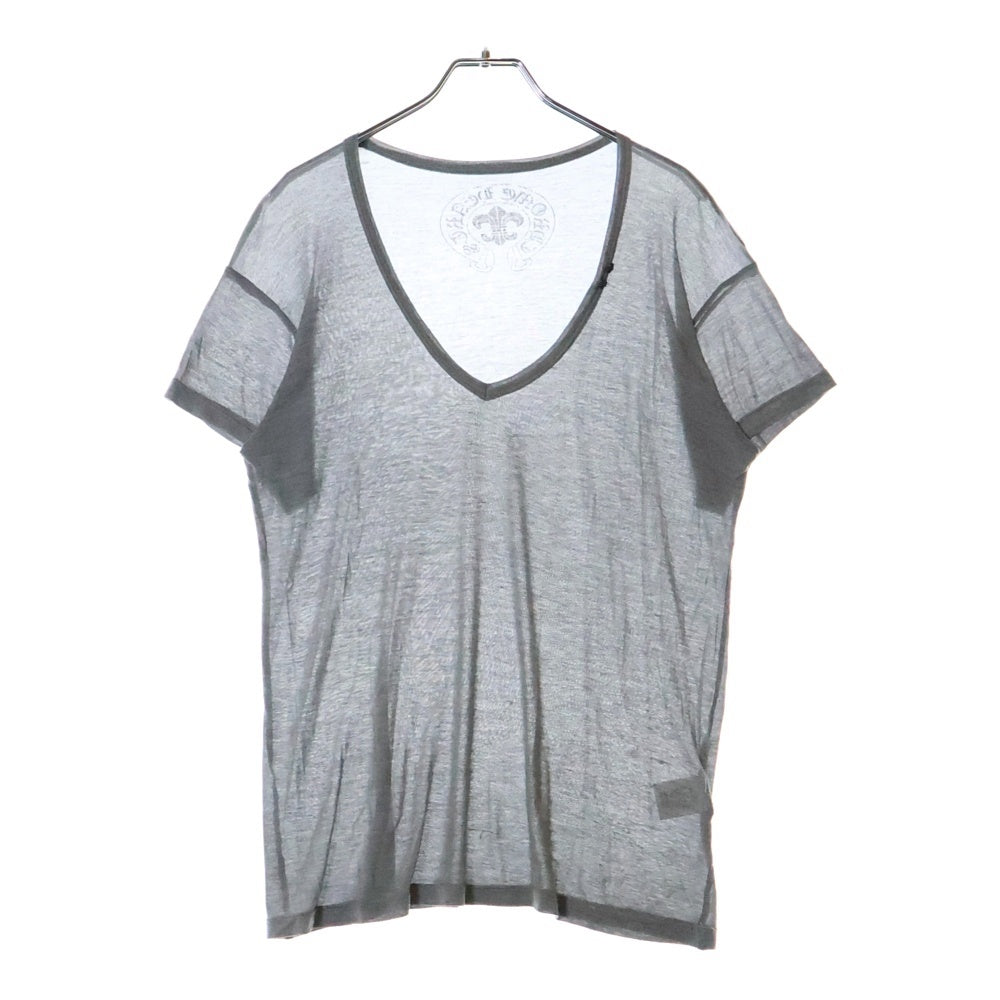 CHROME HEARTS(クロムハーツ) CHプラスチャーム付き シルク混カットソー
