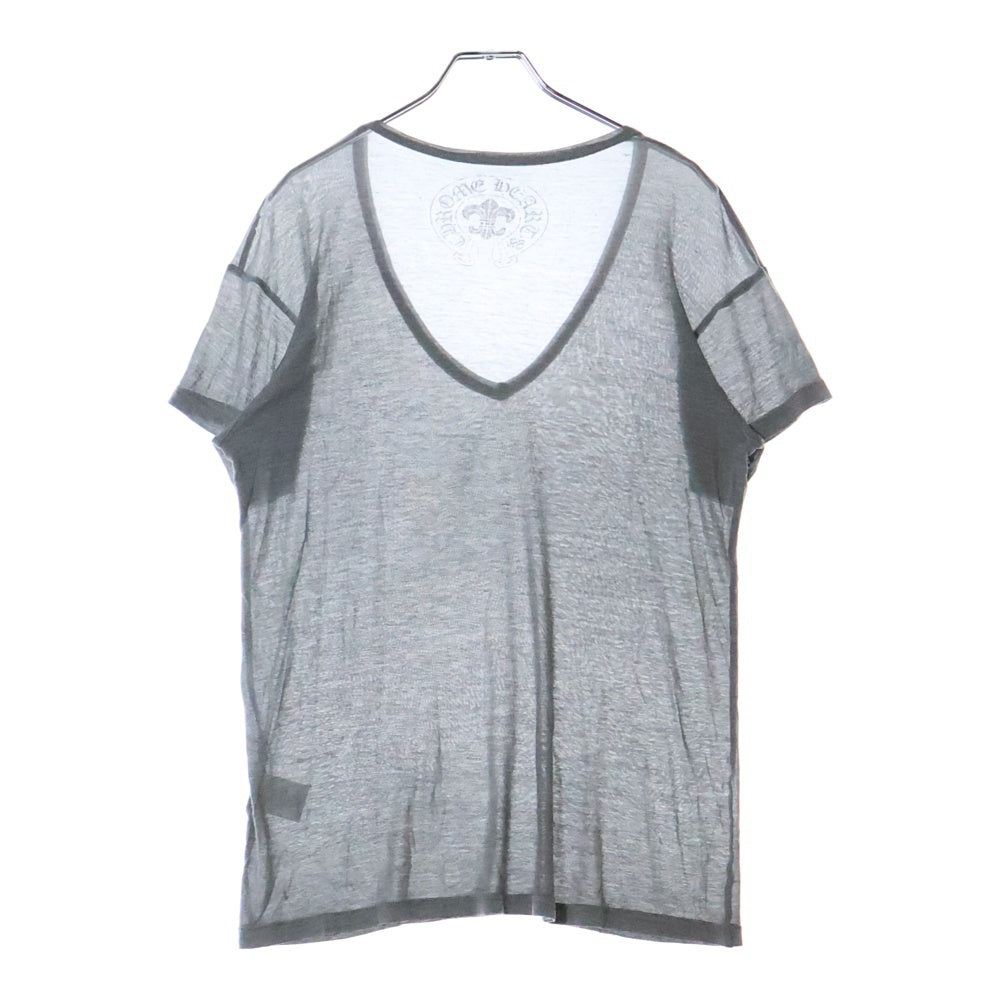 CHROME HEARTS(クロムハーツ) CHプラスチャーム付き シルク混カットソー