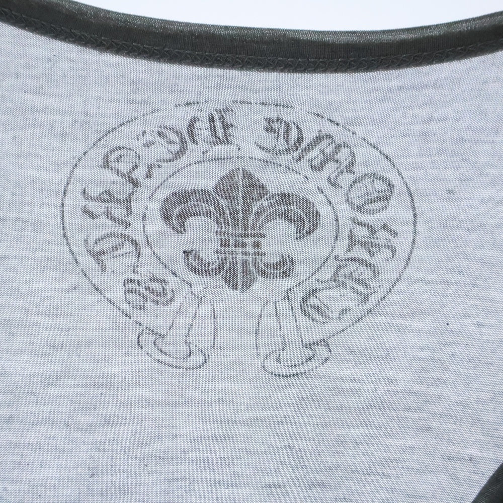 CHROME HEARTS(クロムハーツ) CHプラスチャーム付き シルク混カットソー