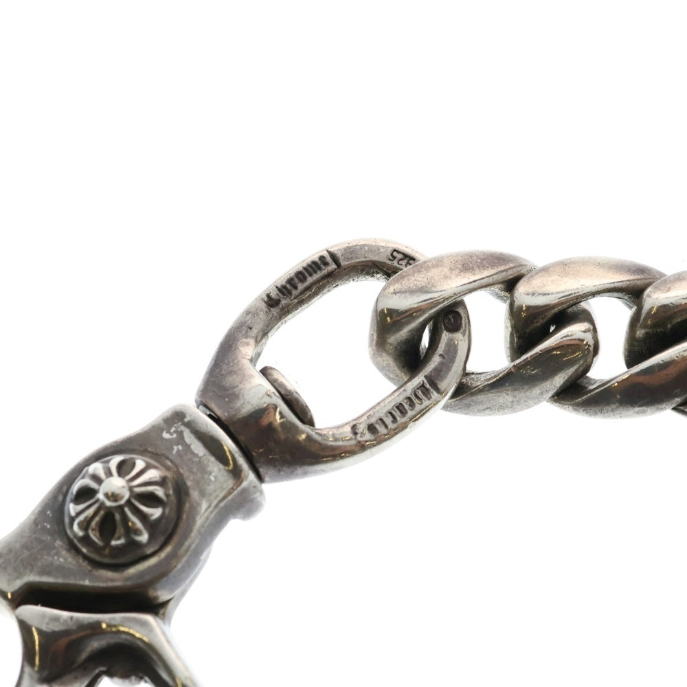 CHROME HEARTS(クロムハーツ) CLASSIC SHORT-S/ 1クリップショートクラシック ウォレットチェーン シルバー BCA067