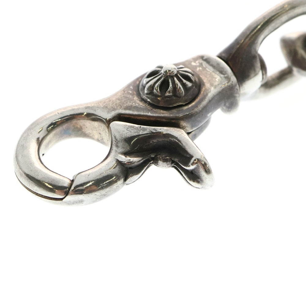 CHROME HEARTS(クロムハーツ) CLASSIC SHORT-S/ 1クリップショートクラシック ウォレットチェーン シルバー BCA067