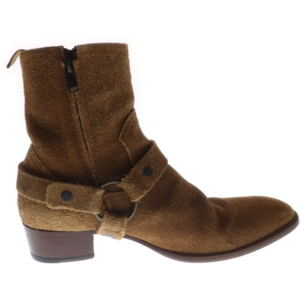 SAINT LAURENT PARIS(サンローランパリ) WA 420090 ワイアットハーネスリングブーツ ベージュ