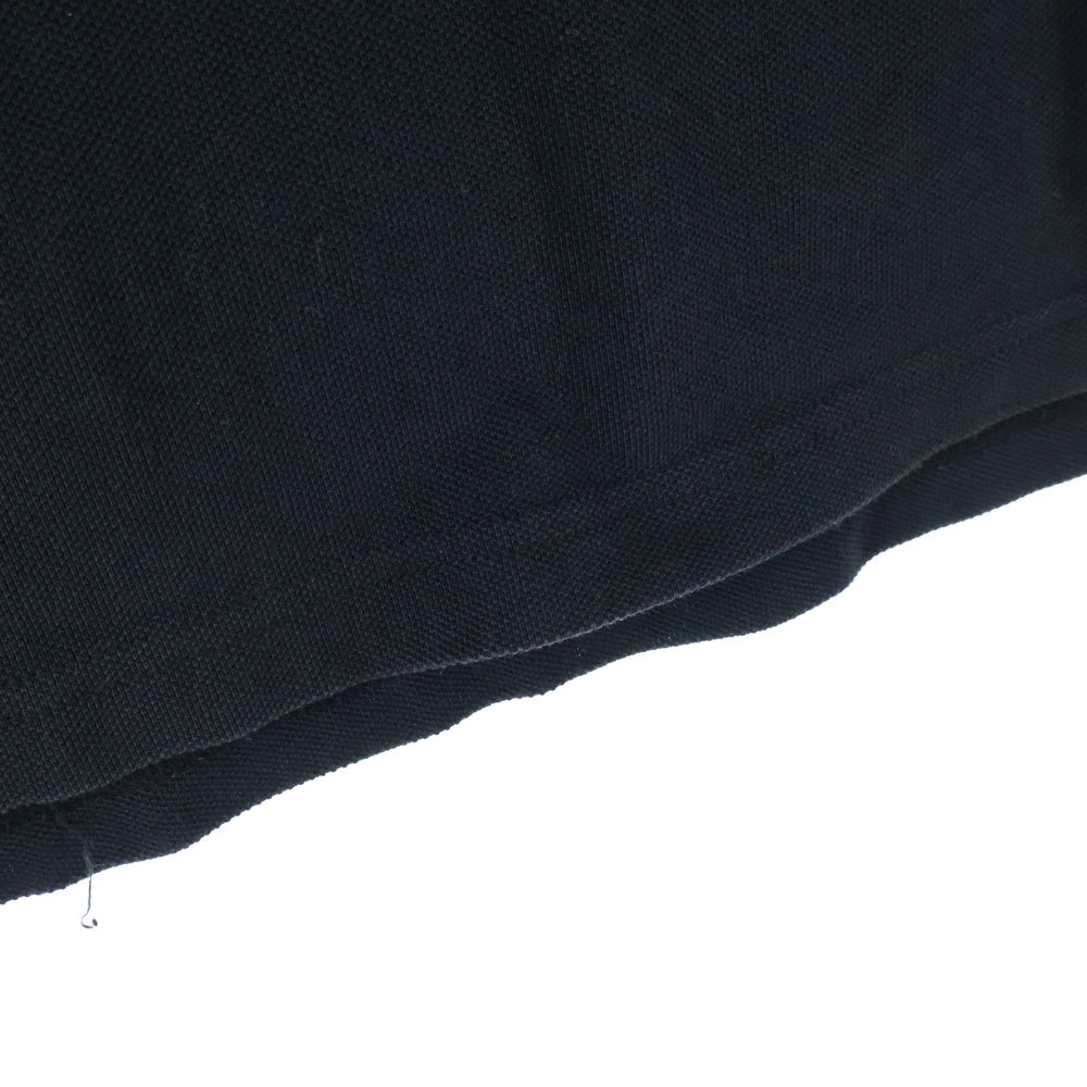 DIESEL(ディーゼル) ポロシャツ デニム ドッキングシャツ ダメージ加工 ネイビー