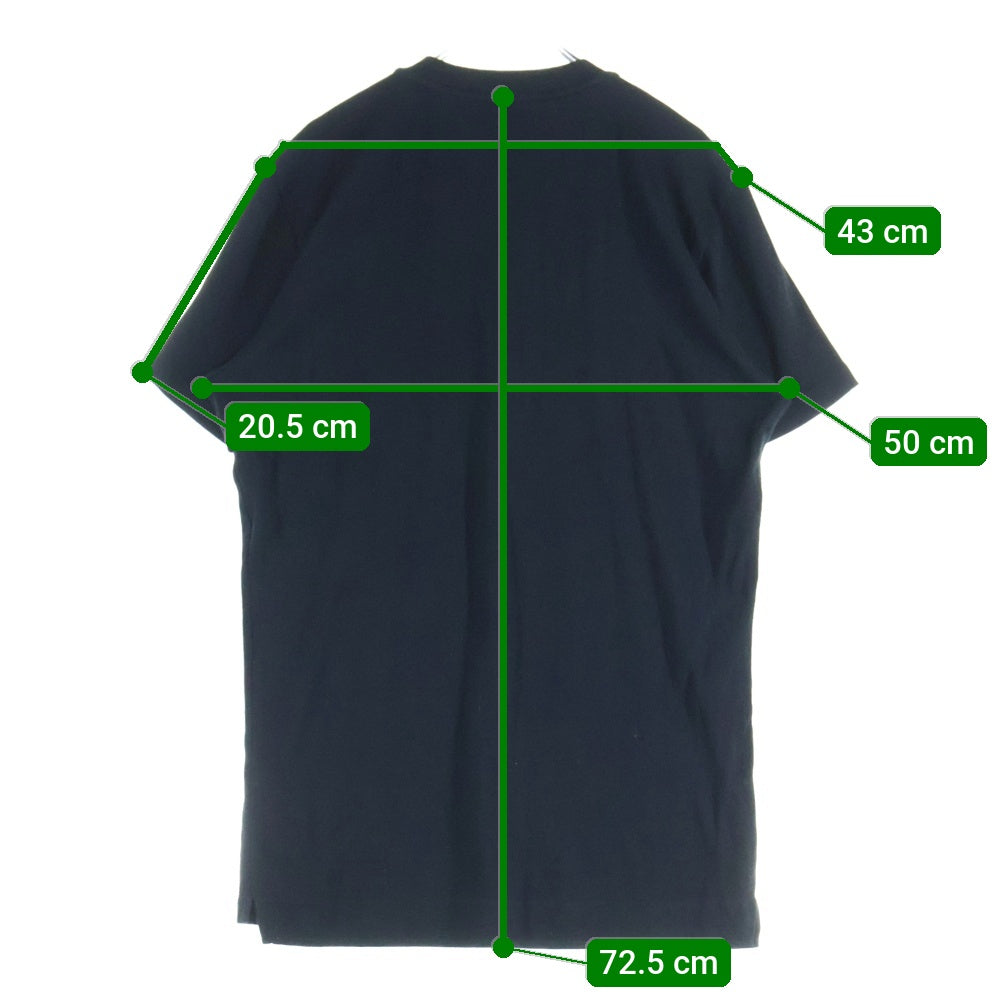 DIESEL(ディーゼル) Tシャツ 半袖カットソー ハーフジップ リブニット ブラック