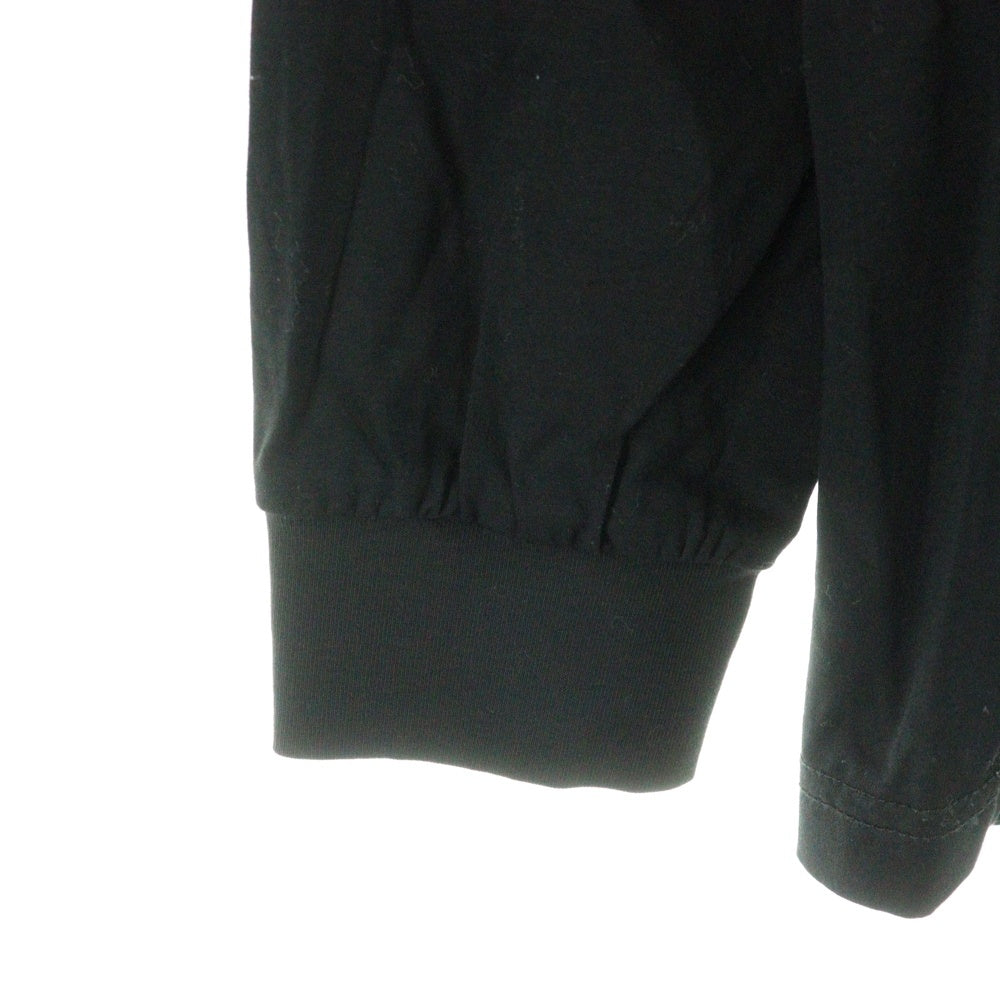 DIESEL(ディーゼル) ロングスリーブTシャツ 長袖カットソー フロントプリント ブラック