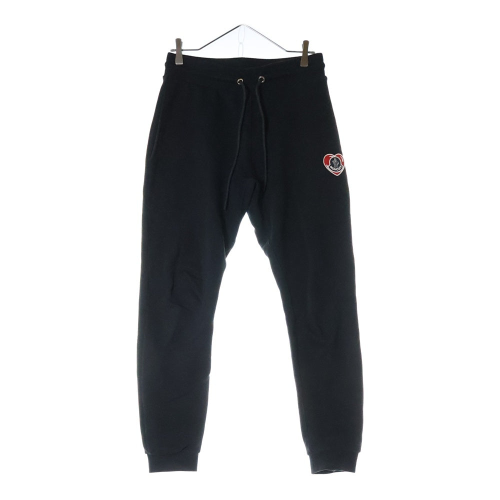 MONCLER(モンクレール) REGULAR PANTS ロゴワッペン付き スウェットパンツ ブラック J10918H00005 899V4