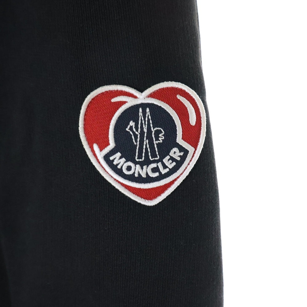 MONCLER(モンクレール) REGULAR PANTS ロゴワッペン付き スウェットパンツ ブラック J10918H00005 899V4