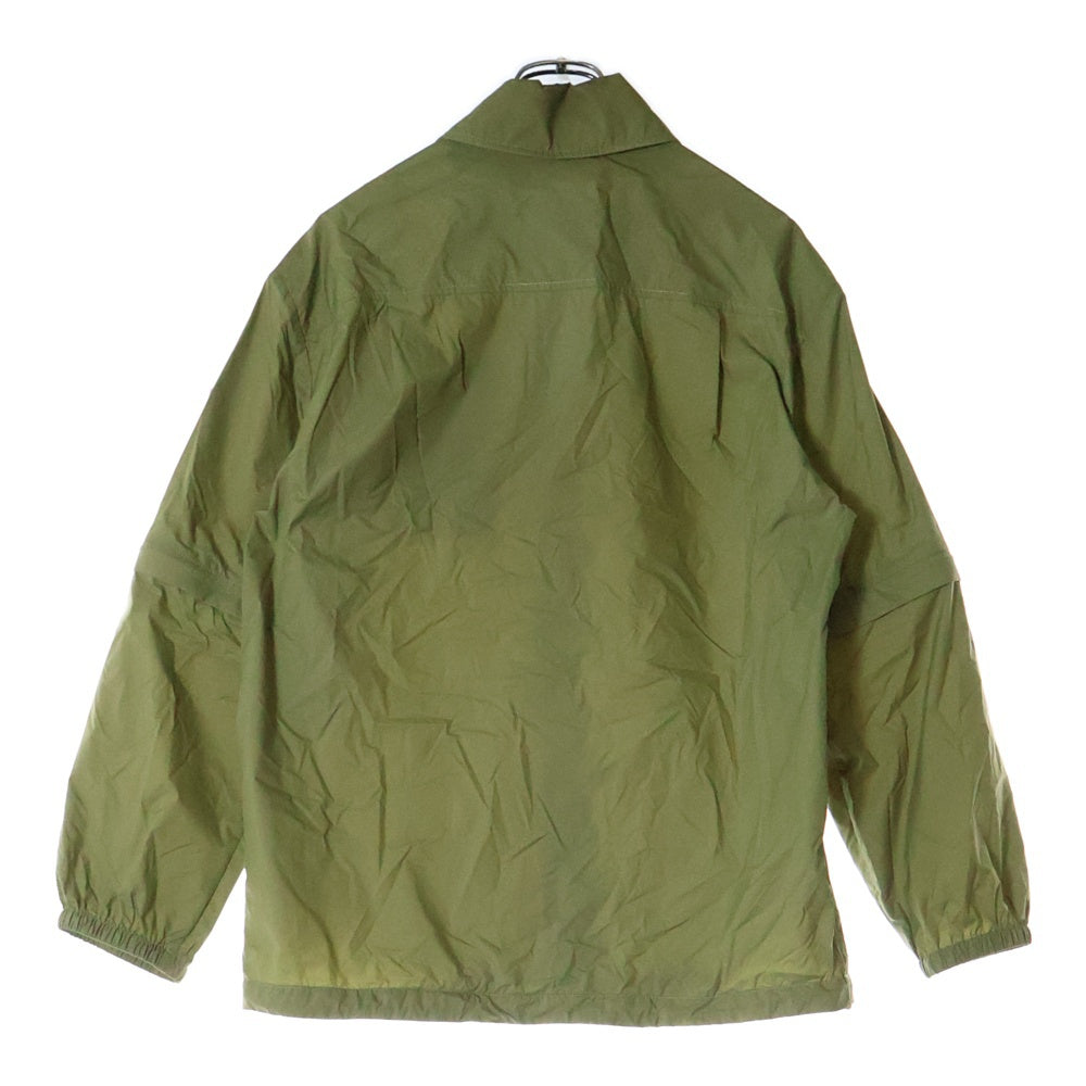 MONCLER(モンクレール) CAMICIA ロゴワッペン付 ナイロンジャケット カーキ J10912F00008 596TM