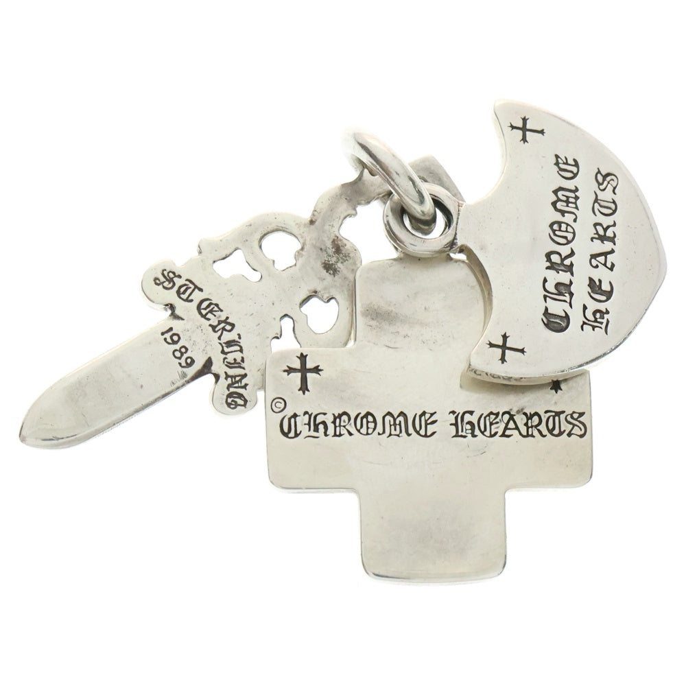 CHROME HEARTS(クロムハーツ) 3TRINKETS 3トリンケッツ ペンダントトップ シルバー BCA202