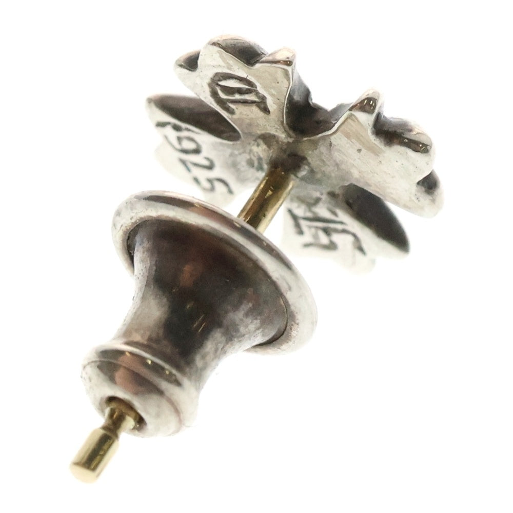 CHROME HEARTS(クロムハーツ) No2 CH PLS DIA CHプラス 1ダイヤ スタッドピアス シルバー BCA388