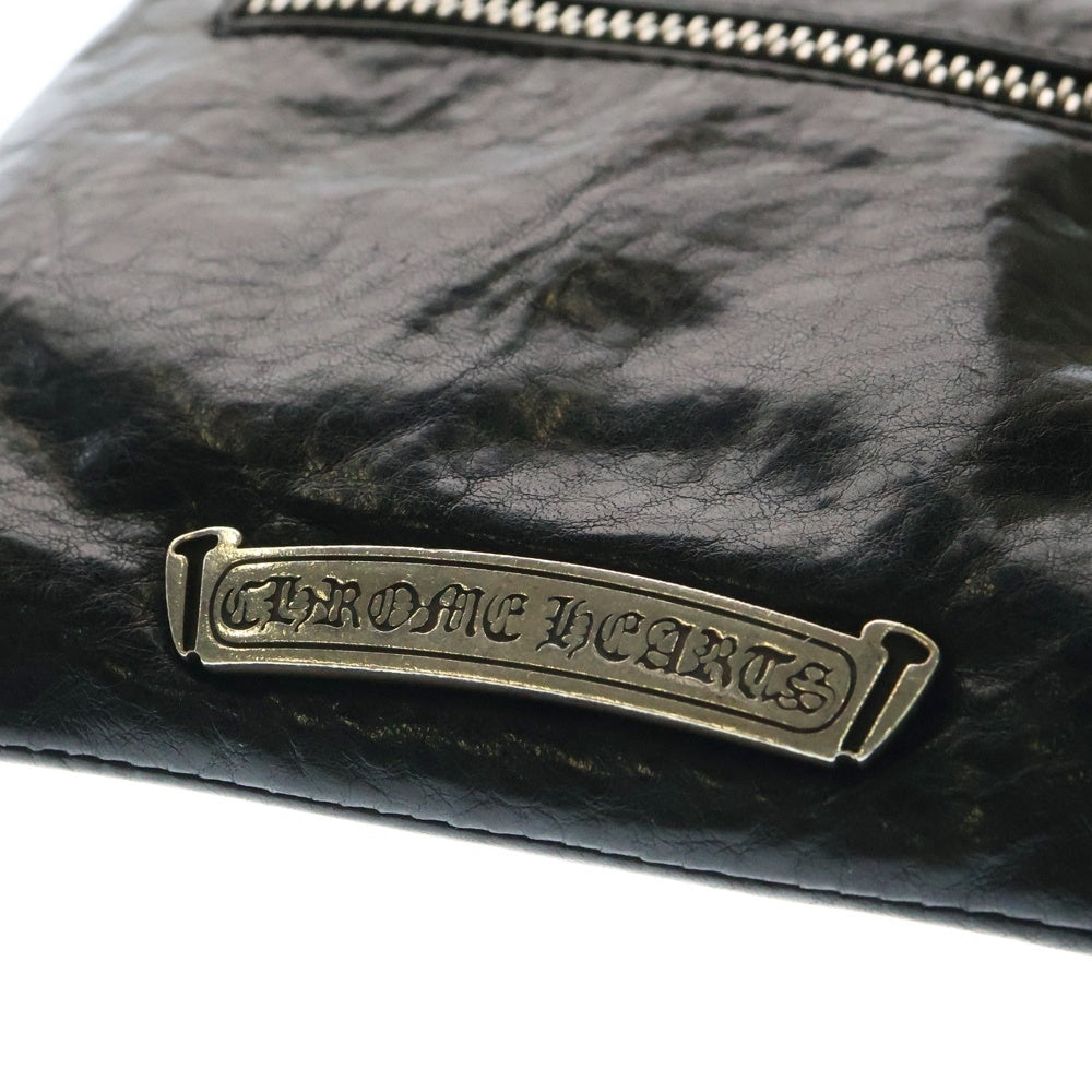 CHROME HEARTS(クロムハーツ) 2 SIDE ZIP 2サイドジップ ウォレット 3クロスパッチ