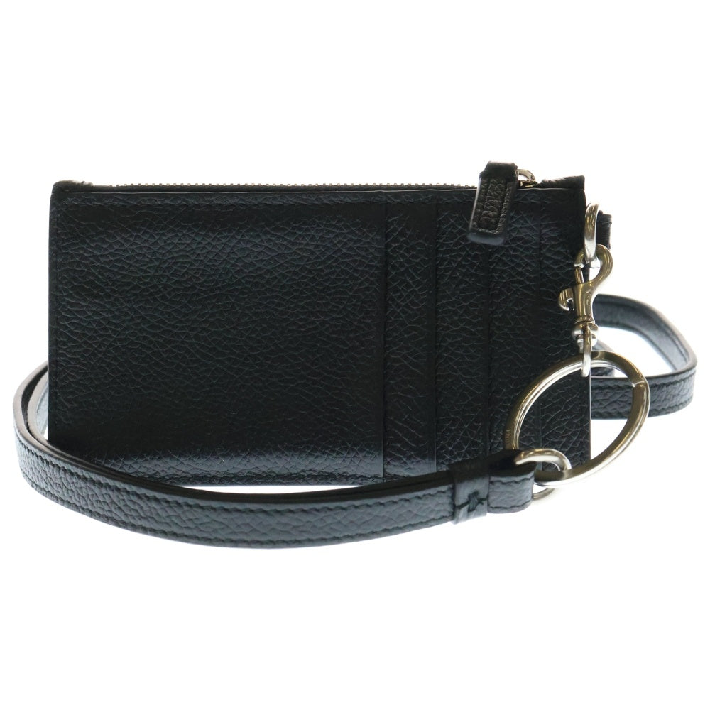 BALENCIAGA(バレンシアガ) ロゴペイント加工 レザー ショルダーストラップ付 ブラック 594548 1000